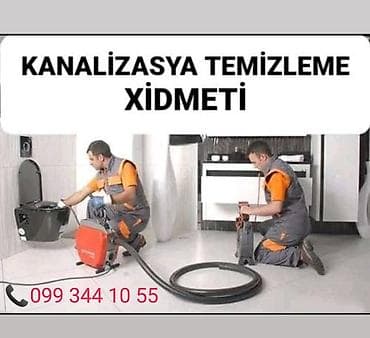 santexnik vakansiya: Su sızmanın təyini və təmiri,Kanalzasiya təmizləmə xidməti — 1