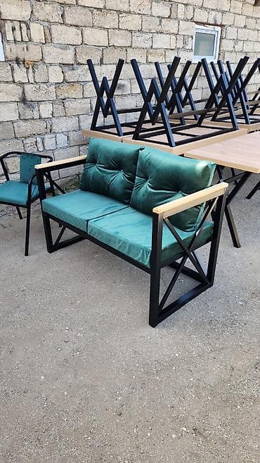 boya aparatı: Dördbucaq masa, Açılmayan, Stullar ilə, Metal — 4