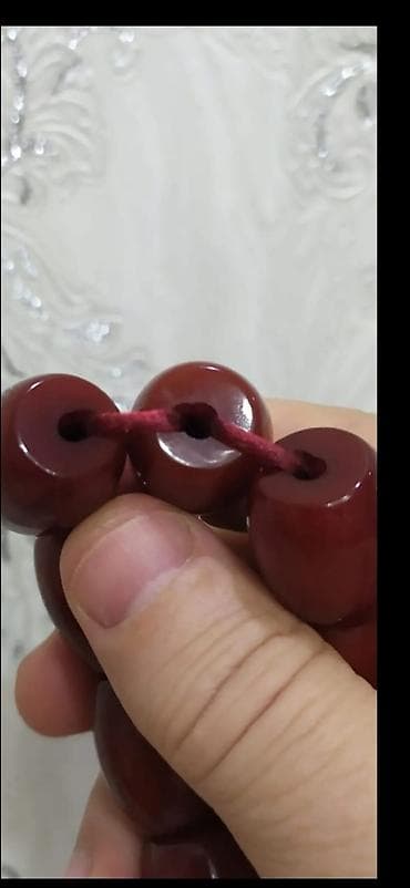 bujuterya: Qədimi damarlı Alman kəhrəba təsbeh təcili satılır real alıcı ilə — 2