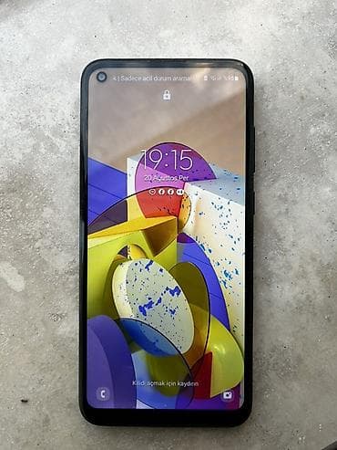 iphone 12 pro korpus: Samsung Galaxy A11, rəng - Qara, Barmaq izi — 1