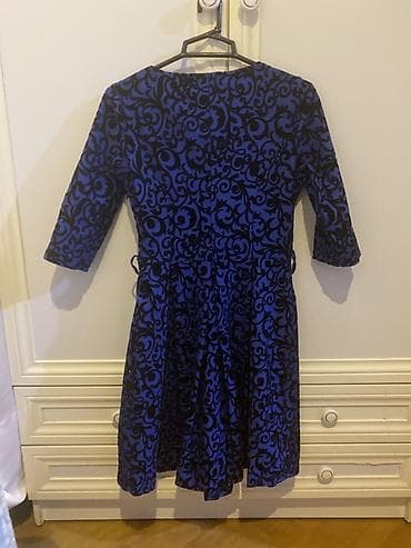 göy don: Brend: ANEMON Bədən ölçüsü: s yeni kimidi Model: A-kesim, beldən — 3