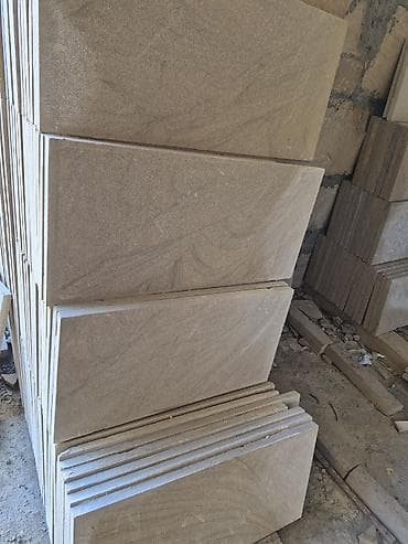 fasad daslari qiyməti topdan satış: Ağlay YER və FASAD üçün Xüsusiyyətlər: - Material: təbii qumdaşı - — 1