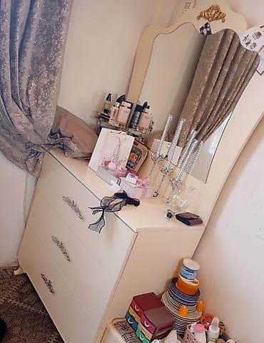 qız ucun yataqlar: İkinəfərlik çarpayı, Dolab — 3