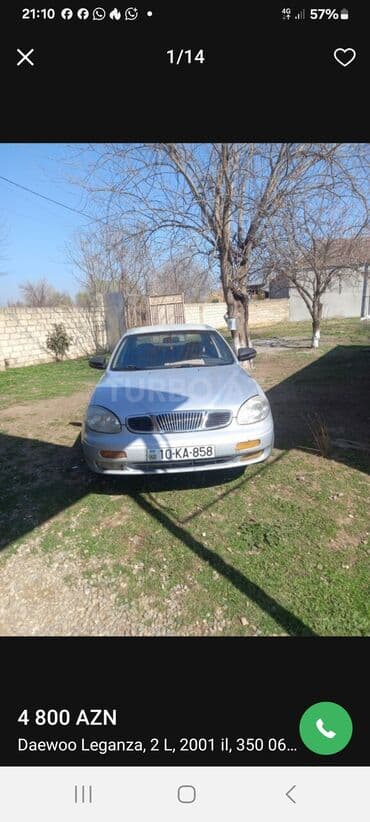 Daewoo Leganza: 2 l | 2001 il Sedan