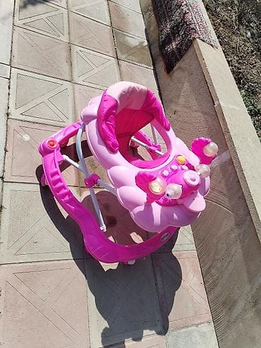 Manejlər: Uşaq yerişi (walker) – çəhrayı - Rəng: çəhrayı/ açıq çəhrayı - — 1