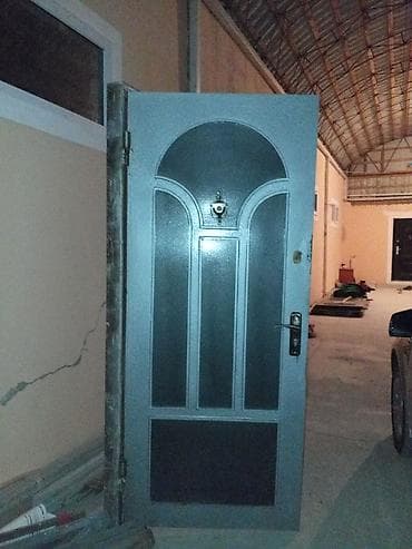 Santexnika: Mənzil üçün İşlənmiş Giriş qapısı 90x205 sm Glazok ilə, Zəmanətsiz, Pulsuz çatdırılma — 6