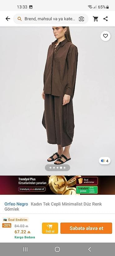 Salam metrolara çatdırılma var. Trendyoldan alınıb yenidir istifade — 4