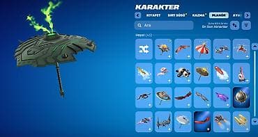 oyun notebooku: Fortnite oyun hesabı - 232 skinli hesab - İçində 100 V-Bucks - 32 — 3