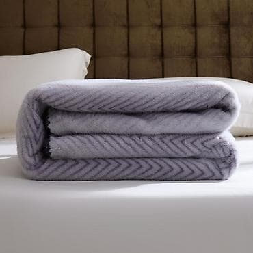 bamboo tekstil: First Home brendinin ultra-yumuşaq pledi - Material: qalın, tüklü — 10