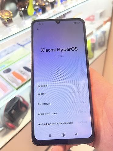 iphone 7 plud: Redmi 13C, 128 GB, rəng - Boz, Zəmanət, Barmaq izi, İki sim kartlı — 5