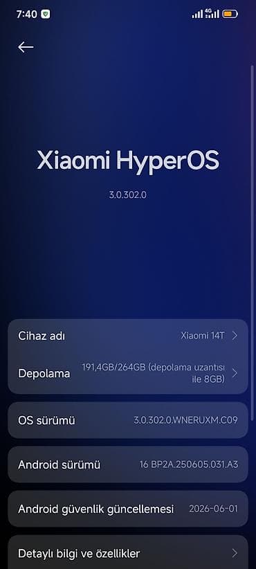 soyuducu islemis: Xiaomi 14T, 256 GB, rəng - Qara, 
 Barmaq izi — 4