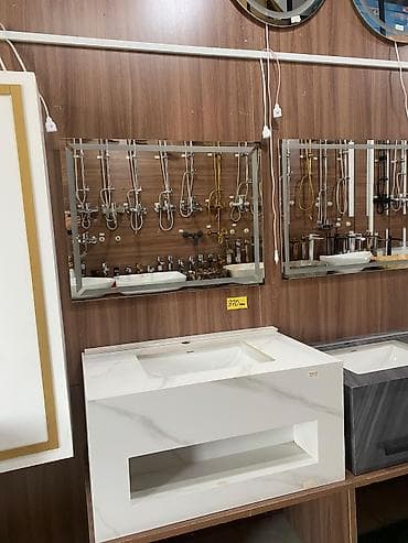 asma tavan zal ucun: Hamam mebeli və lavabo dəstləri – müxtəlif model və ölçülərdə Məhsul — 4