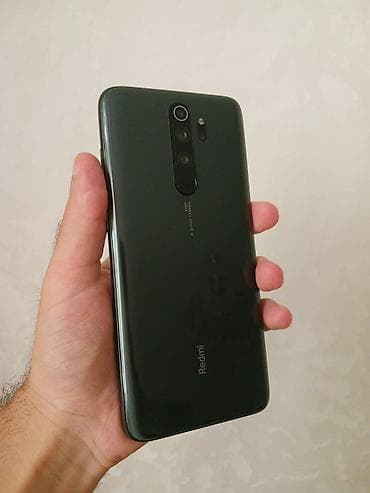 blu vidyo: Redmi Note 8 Pro, 64 GB, rəng - Qara, Barmaq izi — 8
