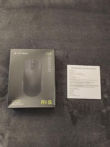 mini pc computer: VXE R1 SE simsiz kompüter siçanı - Minimalist, mat qara dizayn - Sağ — 7