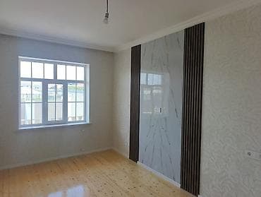 ot toplyan: 3 otaqlı həyət evi - Plan: geniş dəhliz, 2 yataq otağı, qonaq otağı — 8
