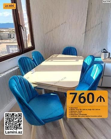 kohnə stul: Məhsul: Masa Dəstləri (Kod: 3150 və Kod: 3190) Kod: 3150 - Tərkibi — 1