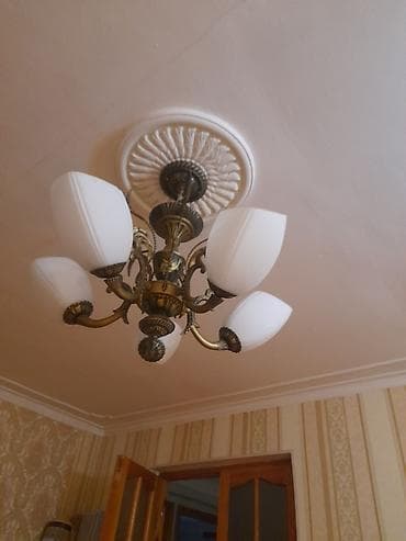mona liza: Çılçıraq, 6 lampa, Metal — 1