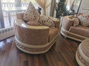 reception masa: Yeni, Künc divan, Jurnal masası, Kreslo, Açılmayan — 4