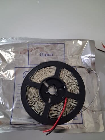 Yaşıl LED lent (Green) – rulon - Rulon şəklində LED işıq lentı -