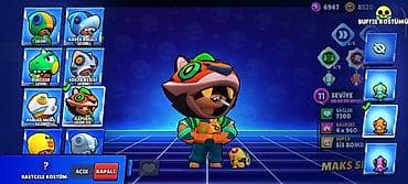 is elanlari qusar: Brawl Stars oyun hesabı - Kupa: 35,612 (ən yüksək 35,621), Kupa Yolu — 8