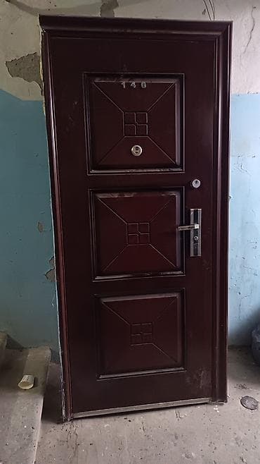 qapi setka: Dəmir giriş qapısı - Material: qalın metallı korpus, möhkəm — 1