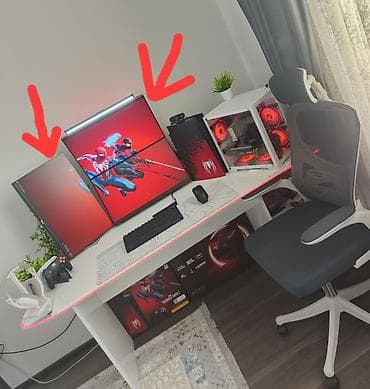 Audio: 🔵 2 ƏDƏD MONİTOR – BİRLİKDƏ SATILIR! 🖥 AOC 24G2SP/BK – Gaming Monitor — 1