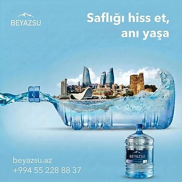 ördək əti qiyməti: Beyazsu – 19 litrlik içməli su bidonu - Təbii bulaq mənşəli, kristal — 2
