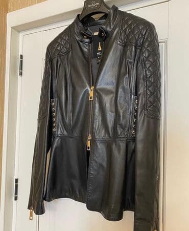 купить кожаную куртку в баку: Waggon markasi temiz deri godekce. 38 razmer cox zerif derisi var 900 — 2