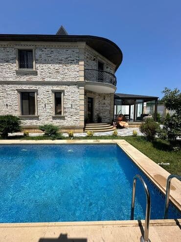 bakida a frame evler: Bakı, Mərdəkan, 5 kv. m, 3 otaqlı, Hovuzlu, İnternet, Kombi — 1