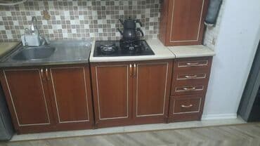 Кухонные гарнитуры: Mətbəx mebeli dəsti+moyka və aspirator - Material: MDF/LDSP əsaslı — 1