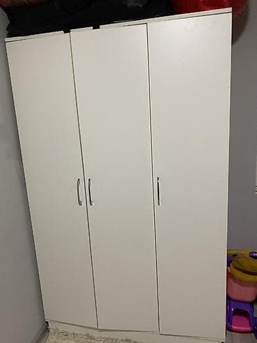 Yeni, Açılan, 3 qapılı Düz dolab, Qarderob, paltar dolabı