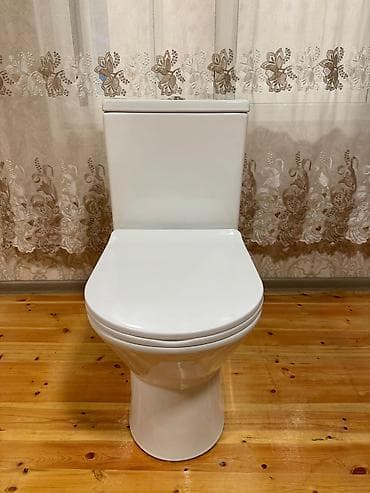 unitaz satilir: Новый, Унитаз, Моноблок, Нет кредита, С гарантией, Бесплатная доставка, Платная доставка — 2
