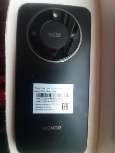 110 ekran smart tv: Honor X9d, 256 GB, rəng - Qara, Barmaq izi — 2