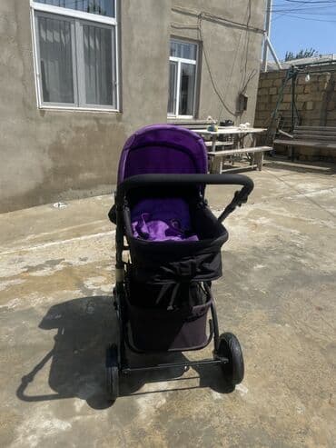 uşaq üçün manej: Классическая прогулочная коляска — 1