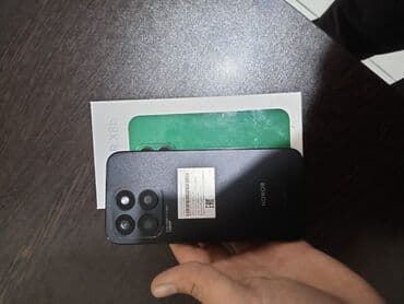 mabil telefon: Honor X8b, 128 GB, rəng - Qara, Barmaq izi, Face ID — 10