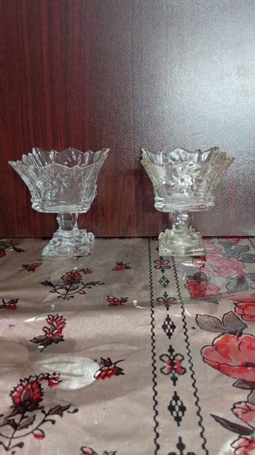 Süni güllər: Dekorativ suvenir dəsti - Müxtəlif materiallardan hazırlanmış 7 ədəd — 8