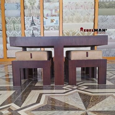 zilli baku: "Safiye" funksiyalı masa və oturacaq dəsti. İstər jurnal masası kimi — 4