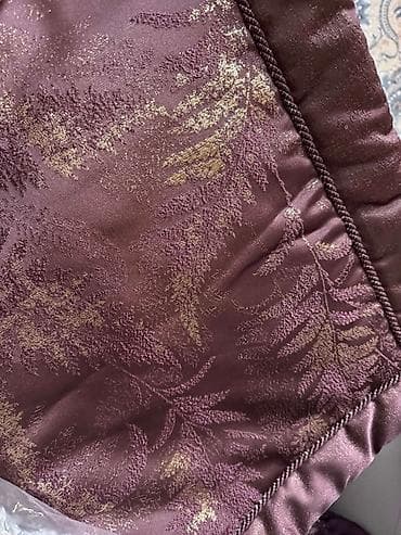 bamboo tekstil: Yataq üçün Yeni rəng - Bənövşəyi Yataq örtüyü, Ödənişli çatdırılma, Rayonlara çatdırılma — 2