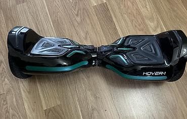 Elektrik nəqliyyatı: Hover-1 elektrikli hoverboard - Rəng: qara korpus, yaşıl vurğular və — 1