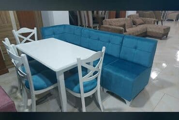 стол кухонный: ✔️Sifarişlə✔️ ✔️Kuxna üçün stol stul dəsti✨✨. 2 stul masa künc divan — 4