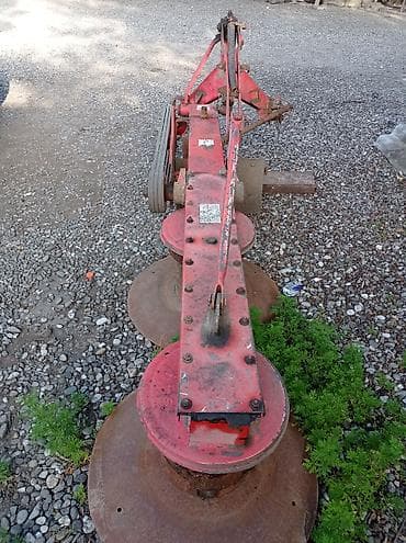 Yan qoşulan diskli otbiçən (traktor üçün) - 2 disqli, kəmər ötürücülü