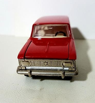 Москвич: Məhsul: Retro metal oyuncaq maşın modeli – stansiyon kupe (qırmızı-ağ — 7