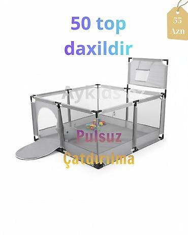 🧸✨ Aykids uşaq oyun maneji (döşəmə üçün) — təhlükəsiz və funksional