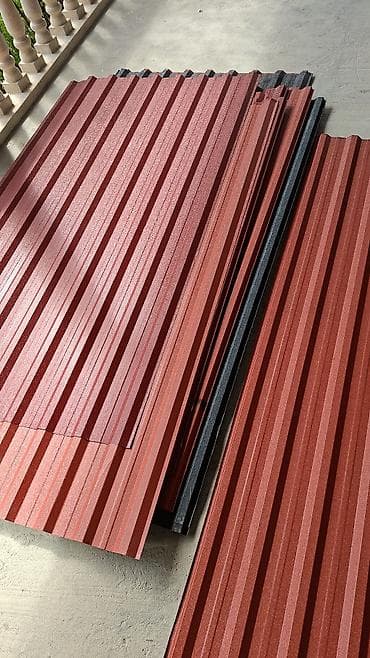 qapı ucuz: Profnastil dam demir şifer. Qiymət 1 ədədi 9 azn di Hündür 2 — 4