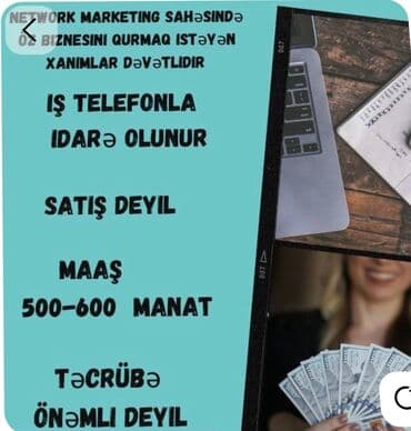 Network Marketing sahəsində öz biznesini qurmaq istəyən xanımlar üçün lalafo.az -da Network Marketing sahəsində öz biznesini qurmaq istəyən xanımlar üçün