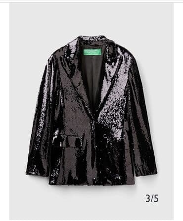 qadin pencekleri: Benetton firmasınındı, əsl ziyafət pencəyidi, 40,42 razmer — 1