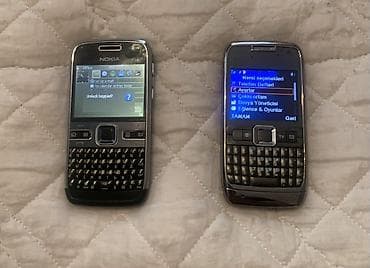 Электронные книги: Nokia E‑series QWERTY klaviaturalı 2 ədəd klassik biznes telefon — 1