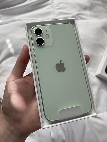 ucuz telefonlar iphone: IPhone 12, 64 GB, Yaşıl, Zəmanət, Simsiz şarj, Sənədlərlə — 1