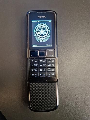 sensor telefon: Nokia 8, rəng - Qara, Düyməli — 3