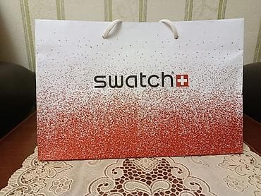 Eynəklər: Yeni, Qol saatı, Swatch, rəng - Mavi — 5
